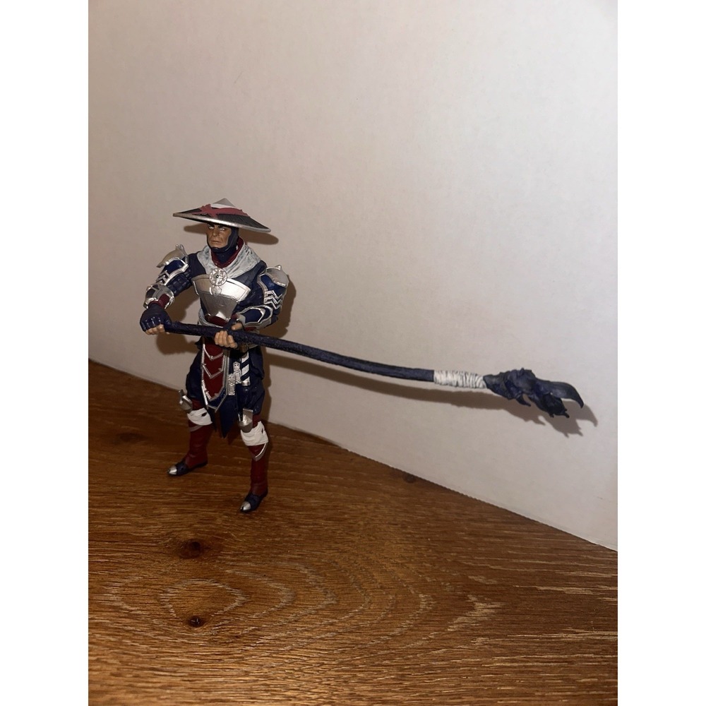 Mortal Kombat RAIDEN Action Figure W/STAFF WEAPON MK11 MCFARLANE TOYS - Picture 3 of 6